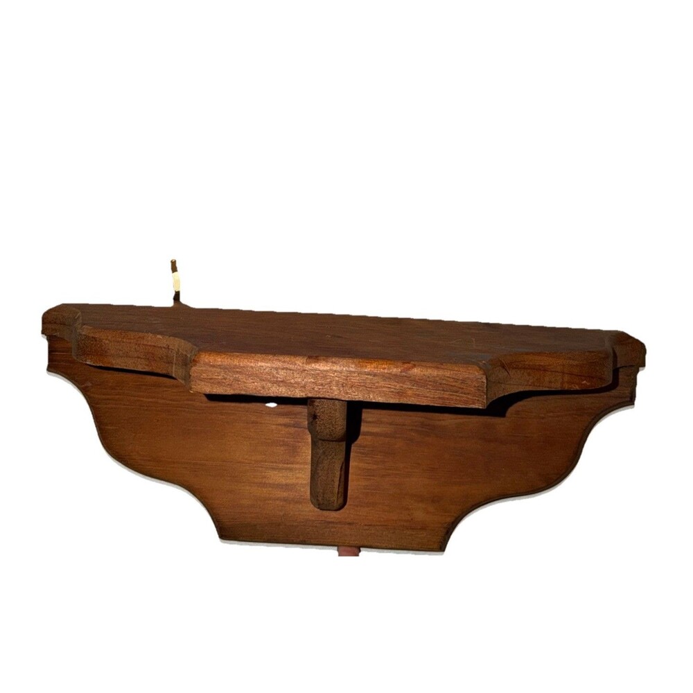 Wooden Wall Shelf For Knick Knacks